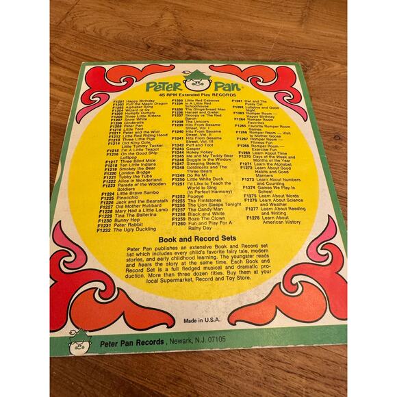 Vintage Vinyl: The Unicorn, Peter Pan Pop Singers Record - Picture 2 of 4